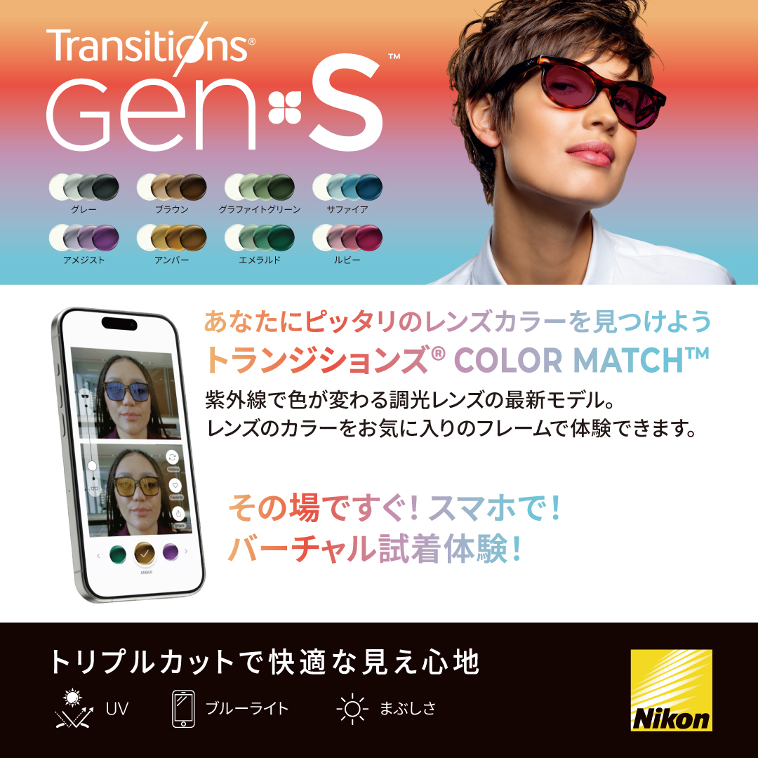 金鳳堂_NIKONﾄﾗﾝｼﾞｼｮﾝｽﾞ_お知らせ