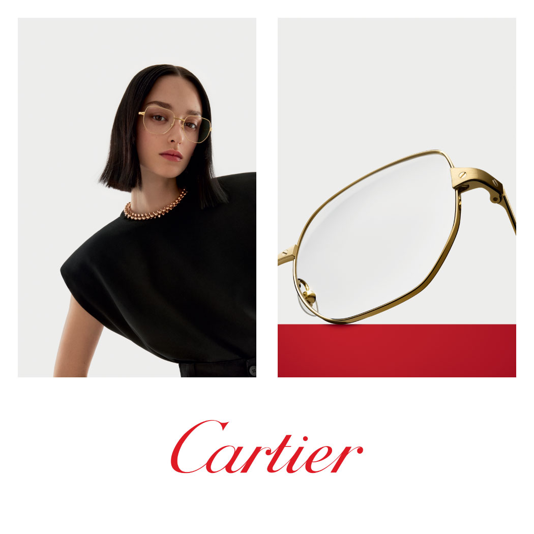 新宿髙島屋店にて〈カルティエ〉アイウェアコレクションを開催中