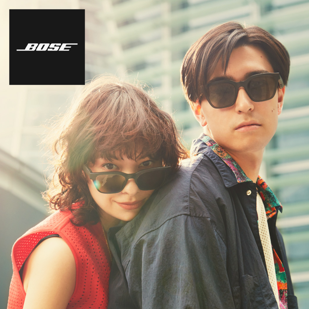 京橋本店にて視覚とサウンドがクロスする、スピーカー内蔵型アイウェア